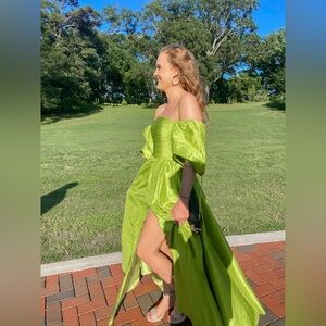 Jovani Strapless A Line Gown